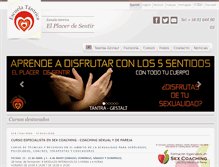 Tablet Screenshot of escuelatantrica.com